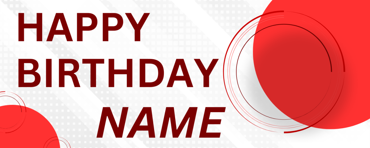 birthday red
