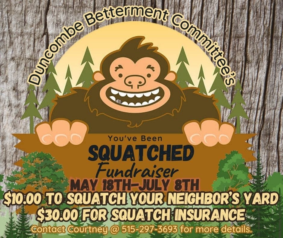 Sasquatch image promoting community fun