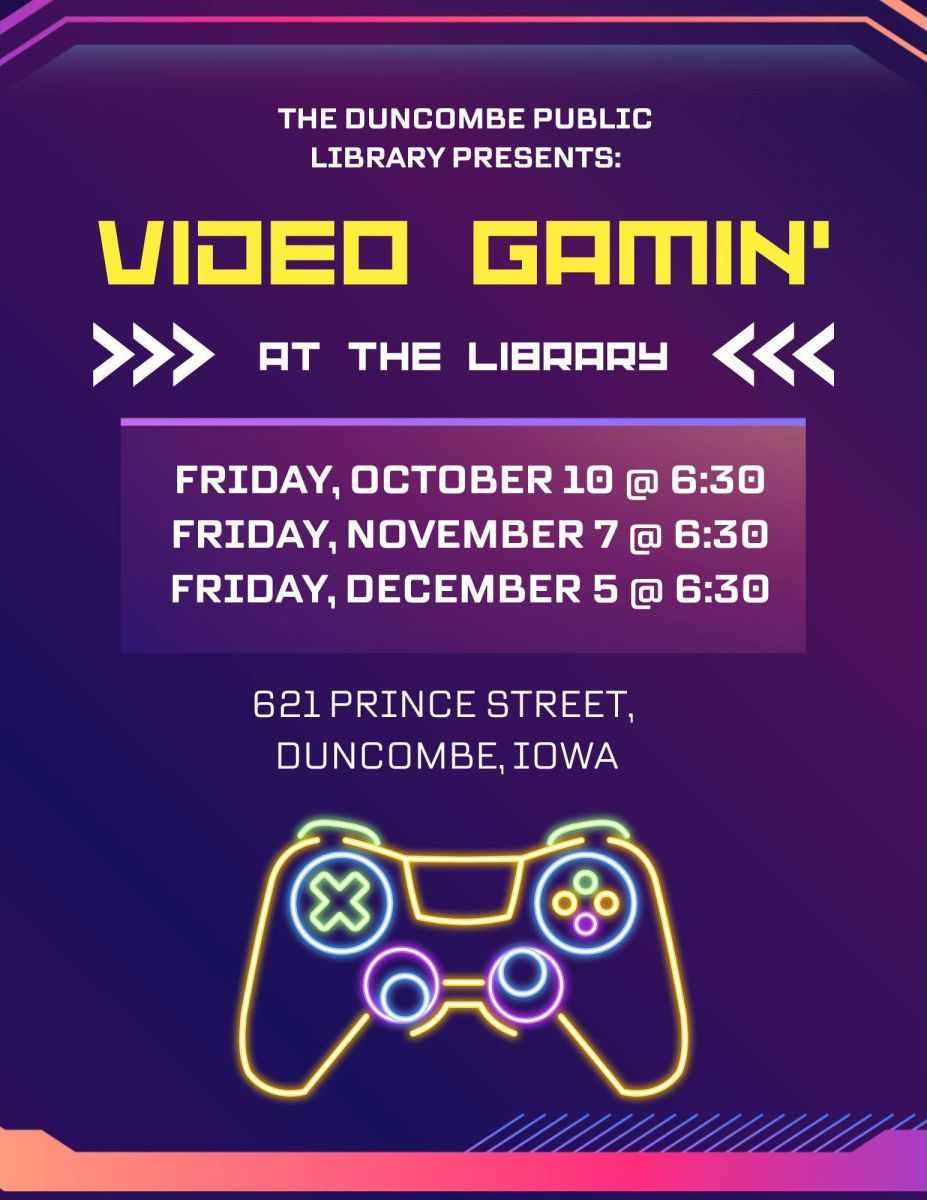 video gaming at library